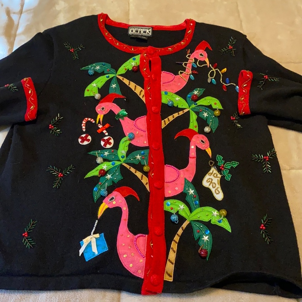 Vintage fun Christmas sweater